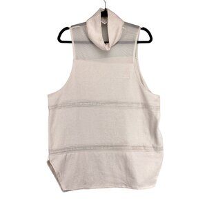 Adidas Sleeveless‎ Top Size XL Xlarge Terry Cloth Hoodie Vest Mesh Tank